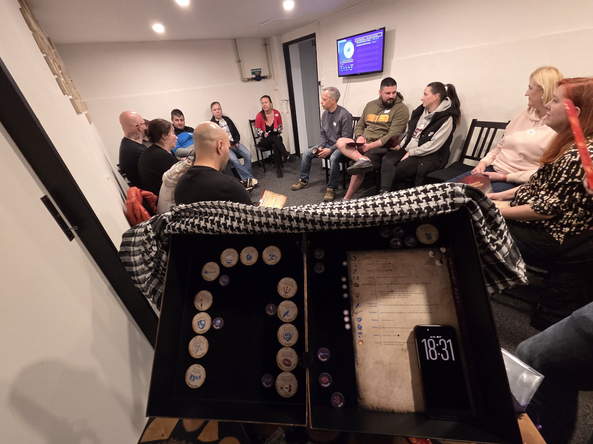 Krvavá hodina odbila a deskohraní