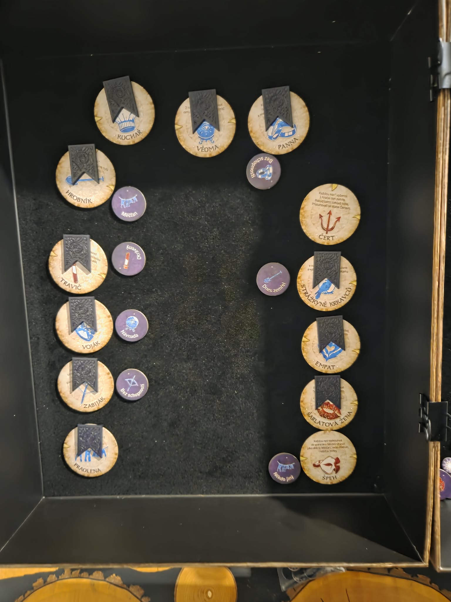 Krvavá hodina odbila a deskohraní