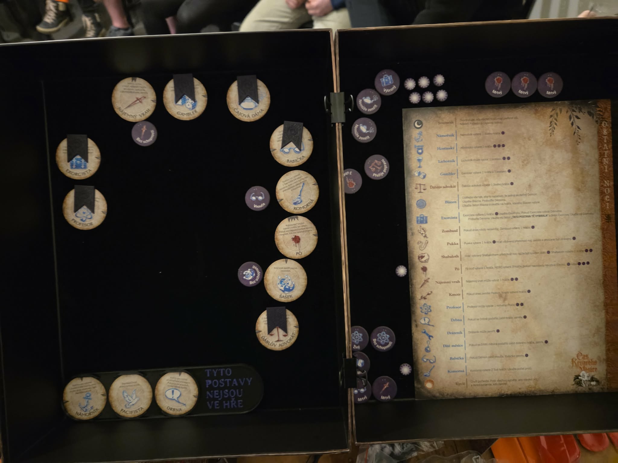 Krvavá hodina odbila a deskohraní