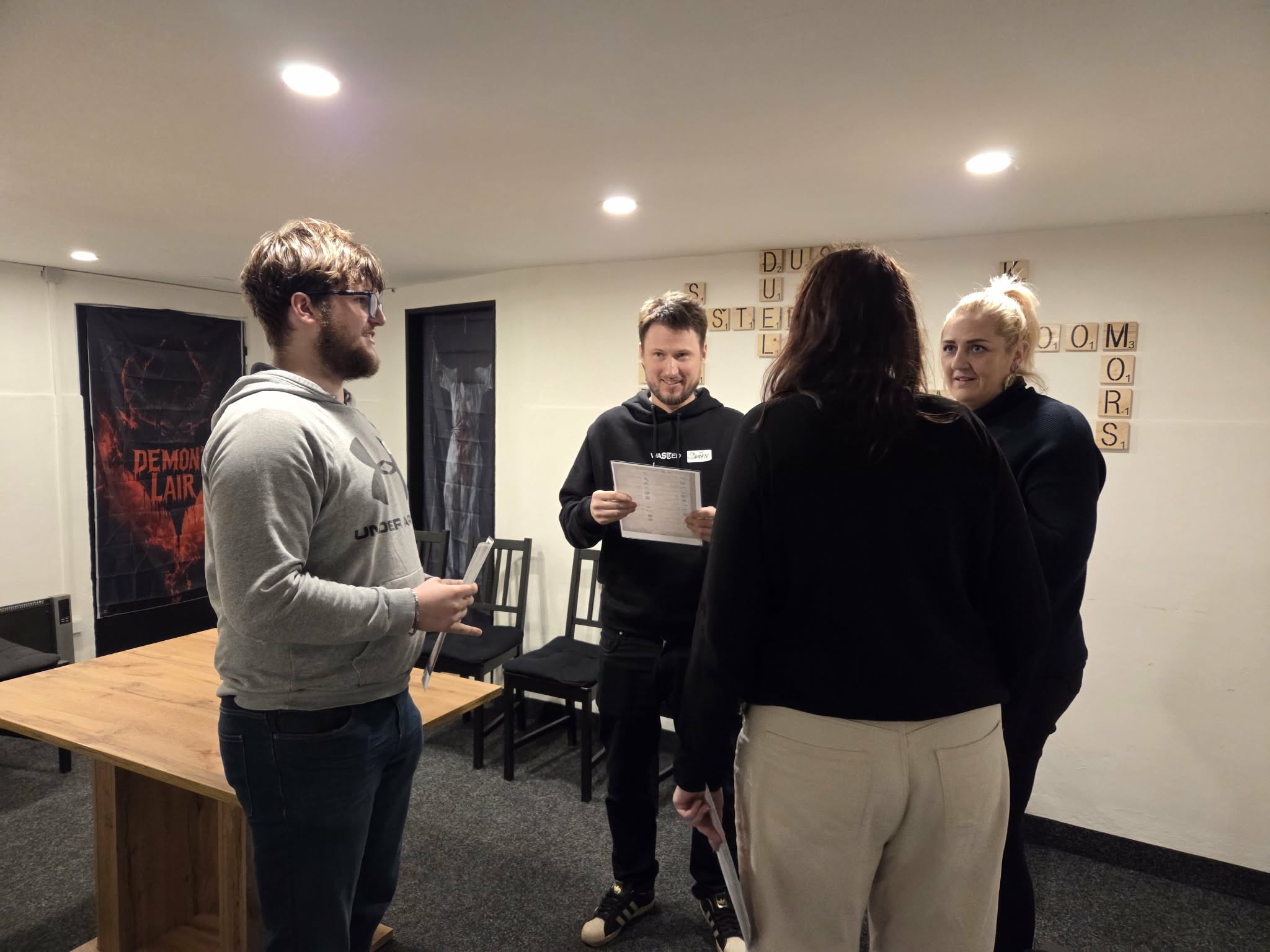 Krvavá hodina odbila a deskohraní